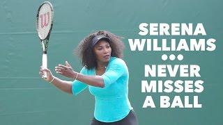 SERENA WILLIAMS • WIMBLEDON CHAMPION • DRILLS & COMPLETE TRAINING SESSION