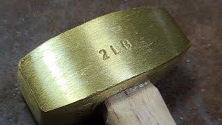 Pittsburgh Pro 2lb Brass Hammer Review