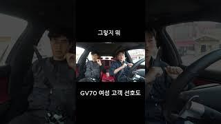 GV70 여성 고객 선호도 #shorts #gv70 #제네시스