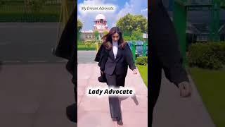 Lady Advocate ️‍️🫵#llb #law #students #shorts @mydreamadvocate2752