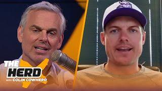 Kevin O'Connell on Sam Darnold-J.J. McCarthy, Vikings expectations, Kirk Cousins | NFL | THE HERD