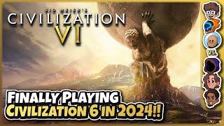 Finally Playing Civilization VI in 2024! | Civilization 6: Multiplayer | ft. The Wholesomeverse