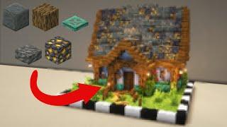 Minecraft | Building a House With RANDOM BLOCKS!