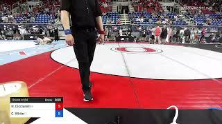 160 Lbs Round Of 64 - Nickolas Cicciarelli, Indiana Vs Cordell White, Florida 90fa