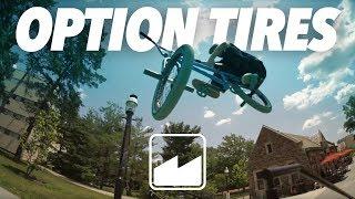 MERRITTBMX: OPTION TIRE QUICKIE WITH BILLY PERRY AND CASEY STARLING