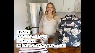 A Nurse Shares What You ACTUALLY Need in Your Hospital Bag and the answer is surprising!