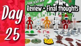 Stikbot Advent Calendar Unboxing 2024 DAY 25 | Final Thoughts/Review