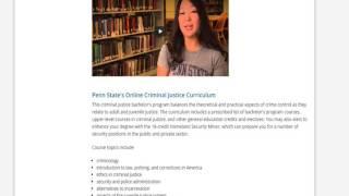 criminal justice bachelor degree online