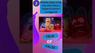 INSIDE OUT 2 Movie Quiz | True or False | Part 2