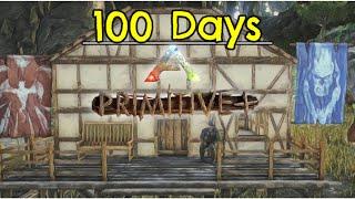 I Have 100 Days to Beat Primitive Plus Ark Survival Evolved