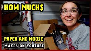 This Is How much money Paper And Moose makes on YouTube 2024