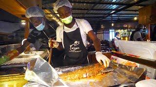 Spicy GHANA FOOD TOUR!! Tatale, Egusi & Abolo | Accra, Ghana