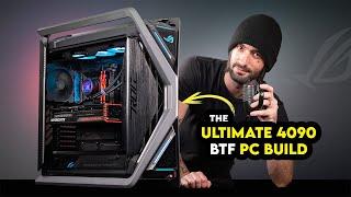 I Built The Most Powerful 4090 BTF Gaming PC! | ASUS ROG Hyperion BTF Edition