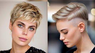 Boy cut for girls over 50 | Pinterest pixie hair cuts 2025 | Timeless Undercut Pixie haircut md