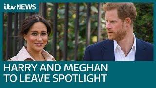 Palace warns Harry and Meghan over stepping back from life as senior royals | ITV News