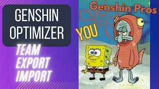 This Genshin Impact website lets pros build your teams for you | Genshin Optimizer Tutorial