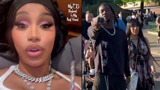 "Ya'll Woke Me Up" Cardi B Goes On An Epic Rant After Troll Criticized Her Marriage To Offset! 