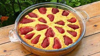 Tasty Strawberry Cake prepared  in 3 minutes!