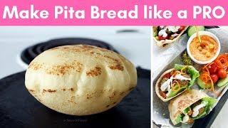 How to make Pita Bread at home like a PRO (without oven)