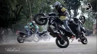 Ghost Ryderz Show at CET & VIT with the Pulsar 200NS