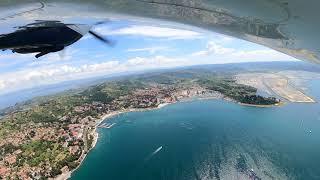 Landing LJPZ Portoroz Runway 33