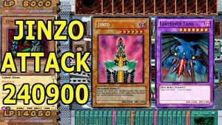 Yu-Gi-Oh! Power of Chaos Joey the Passion JINZO ATTACK 240.900