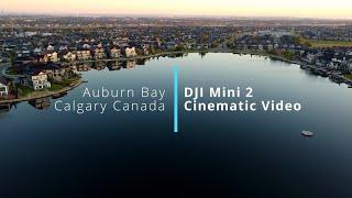 AUBURN BAY - Best Community To Live in Calgary (DJI Mini Drone)