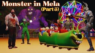 Monster In Mela Part 3 | Giant Wheel | Horse Ride |Fair Swing | Roller Coaster | Gulli Bulli