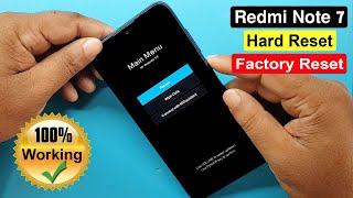 Redmi Note 7 Hard Reset | Redmi Note 7 Factory Reset | Redmi Note 7 Pattern Unlock Without PC |