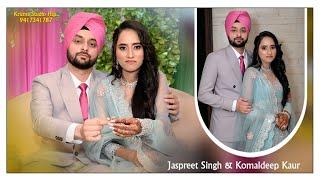 Wedding Ceremony || Jaspreet Singh & Komaldeep Kaur || Live By Krizma Studio Hsp Mob:- 94173-41787