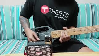 best compact travel guitar set up