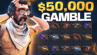 CSGO Player Gambles His $50,000 Inventory