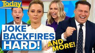 Savage comeback has entire studio in laughing fit | Today Show Australia