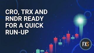 Altcoin spotlight shows CRO, TRX and RNDR ready for a quick run-up after recent crash