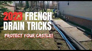 How to Install a French Drain that Actually Works!  DIY Project