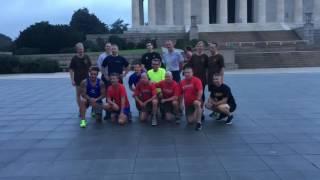 Løb med Kronprinsen og US Veterans i Washington