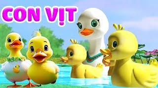 Một Con Vịt  Đàn Vịt Lon Ton  Nhạc Con Vịt | Liên Khúc Hoạt Hình Thiếu Nhi Vui Nhộn