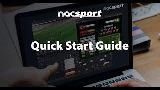 The Nacsport Quick Start Guide