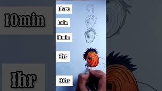 Drawing tobi in 10sec,10min,10hr