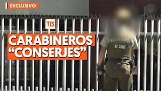 Reclamo por "carabineros conserjes" en edificio institucional