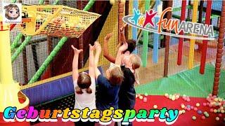 GEBURTSTAGSPARTY in der FUN ARENA  Hannah feiert ihren Geburtstag mit ihren BFF im Indoorspielplatz