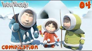 Funny Cartoon for kids | Winter Stories | Eskimo Girl | Compilation 04 | Wow Toons