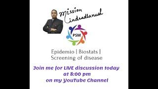 Session #6 - Epidemio  |  Biostats  |   Screening of disease