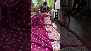 Lehenga Making Process || Garment Designer || Purple color Sequence work Designer Lehenga #lehengas