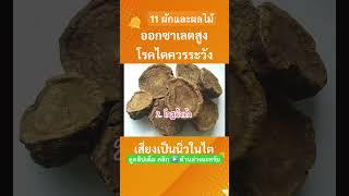 11 ผักและผลไม้ ออกซาลิก ออกซาเลตสูง โรคไตควรเลี่ยง #ไตเสื่อม #โรคไต