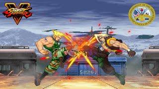 Guile vs Charlie Nash (SFV) - Street Fighter Epic Battle