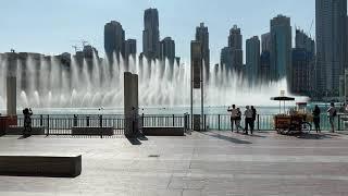 Dubai Fountain Show, Burj Khalifa at Downtown, Dubai