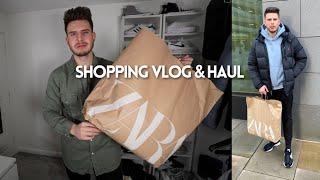 Manchester Shopping Vlog | ZARA Clothing Haul + Try On | January Sales