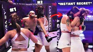 1 Man vs 2 Women In "Mixed-Gender" MMA Match